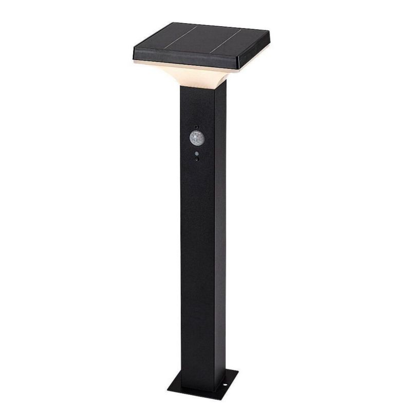 Lampa zewnętrzna słupek ogrodowy solarny z czujnikiem LED 4W GELEEN 77045 Rabalux 1 szt.