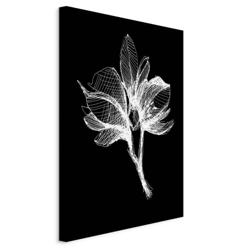 Obraz Artgeist Nocny kwiat 60 x 90 cm płótno włoskie 1 szt