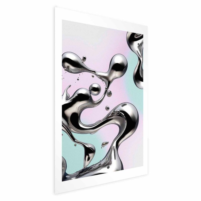 Plakat Artgeist Metaliczne Płynności 29,7x42 cm bez ramy 1 szt