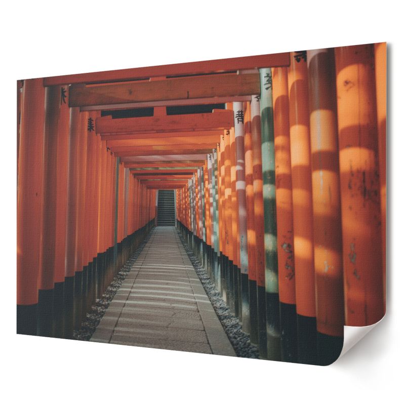 Plakat na ścianę Wallfluent Format A1 Tunel w Azji Kolektyw Visual Echo 1 szt.