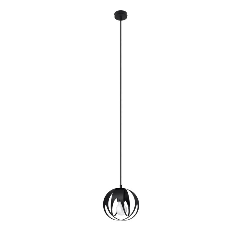 Lampa sufitowa Pure Lume FINARA czarna 1xE27x15W IP20 wym:125x16x16cm - 1 szt.