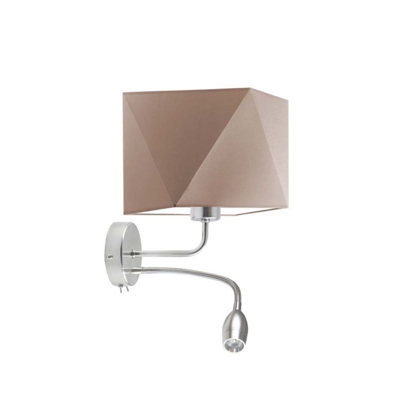Kinkiet Volta Light Factory Blues Cappuccino Abażur 1xE27 1szt.