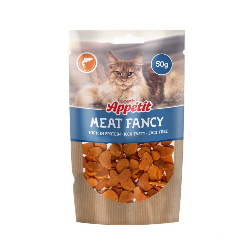 Przysmak dla kota Comfy Appetit Fancy łosoś kąski 50 g