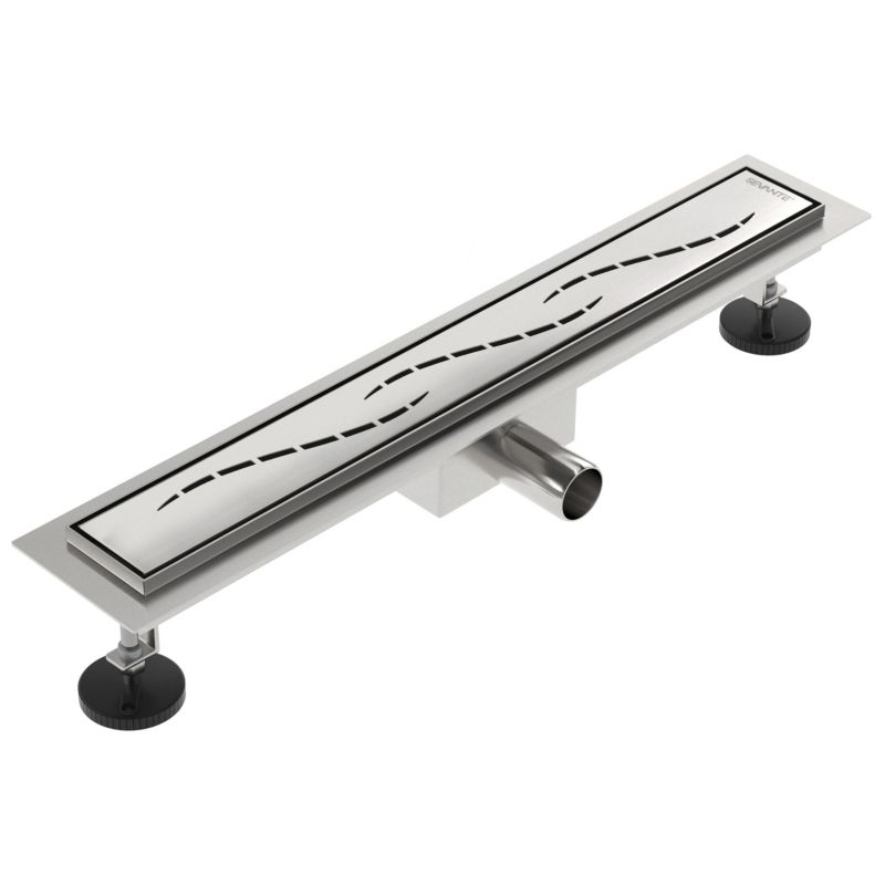Odpływ liniowy SEVANTE z maskownicą WK166 100 cm inox FLAT 1szt.