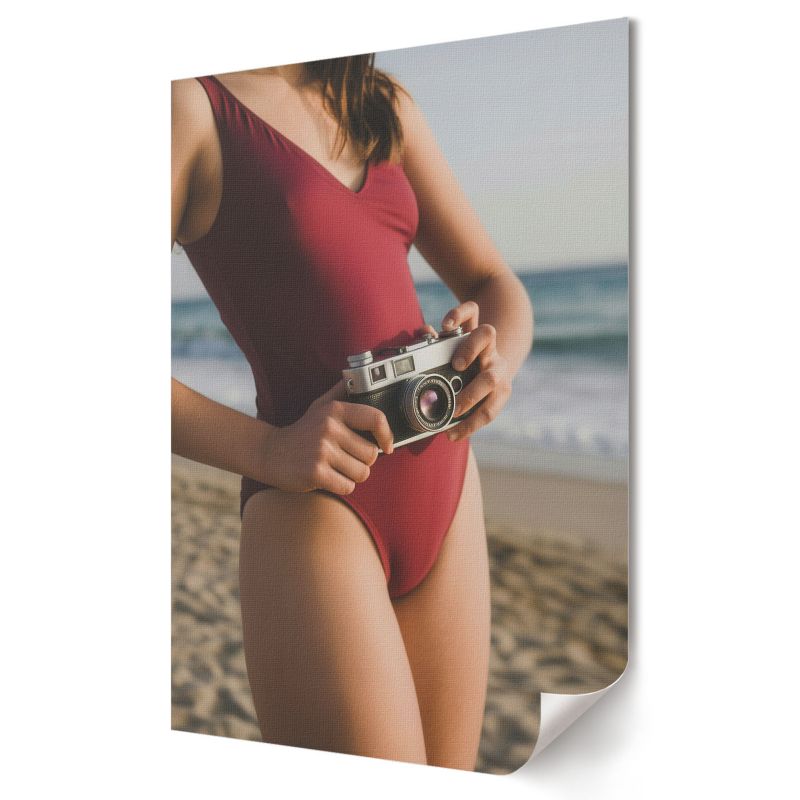 Plakat canvas Wallfluent Format A4 Letni moment Kolektyw Visual Echo 1 szt.