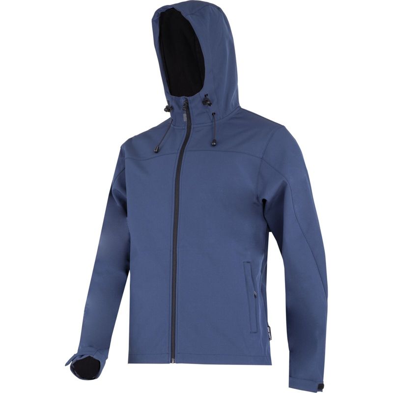 Kurtka Lahti Pro softshell z kapt. granatowa, "2xl", ce, 1 szt.