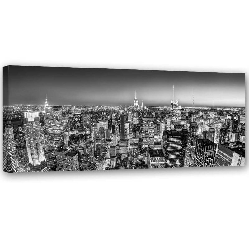 Obraz na płótnie Feeby Nowy Jork panorama Miasta 90x30cm 1szt