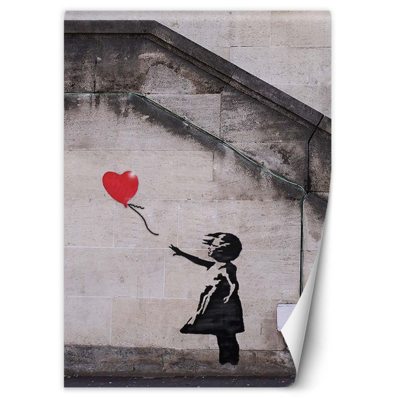 Fototapeta Feeby Banksy Dziewczynka z balonikiem 150x210 1 szt