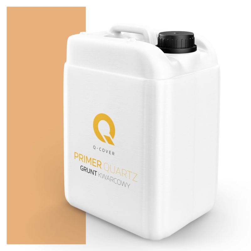 Grunt Kwarcowy pod Tynk Silikonowy Q-Cover Brzoskwiniowy F585 7.5KG
