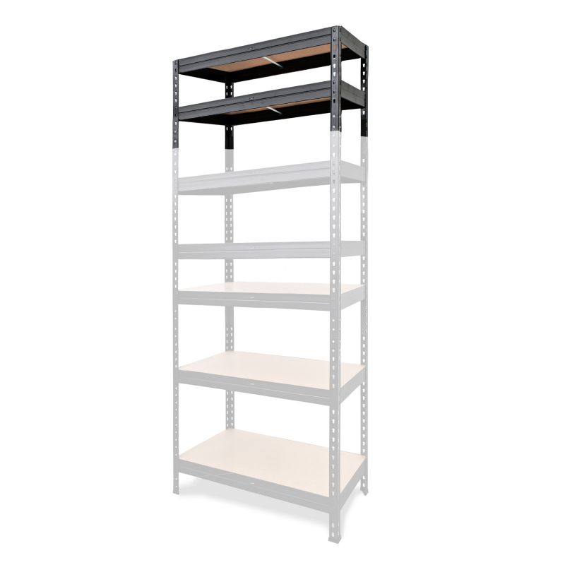 Nadstawka metalowa do regału GoodHome Rand 46 x 67,5 x 40 cm 2 półki 150 kg