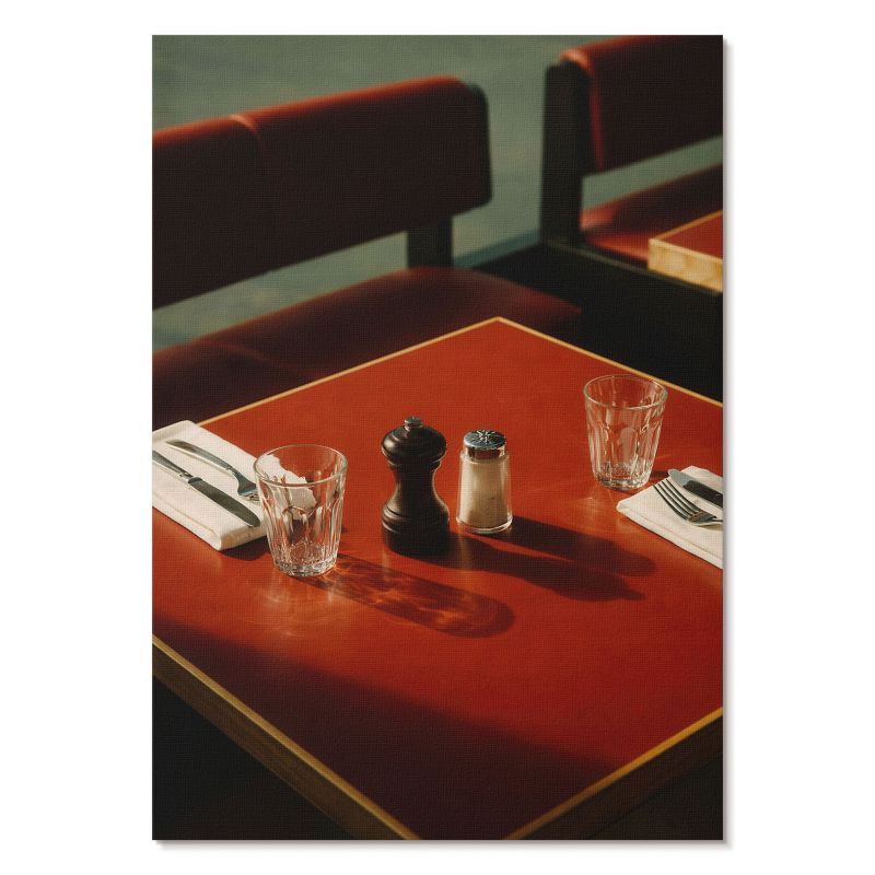 Plakat na Ścianę Tulup 42x59,4 cm (A2) Stół w restauracji Do kuchni, jadalni, pokoju 1 szt.