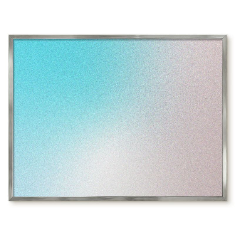 Tablica Magnetyczna Do Sypialni Tulup 80x60 cm Pastelowa abstrakcja - Srebrna rama Do salonu, sypialni 1 szt.