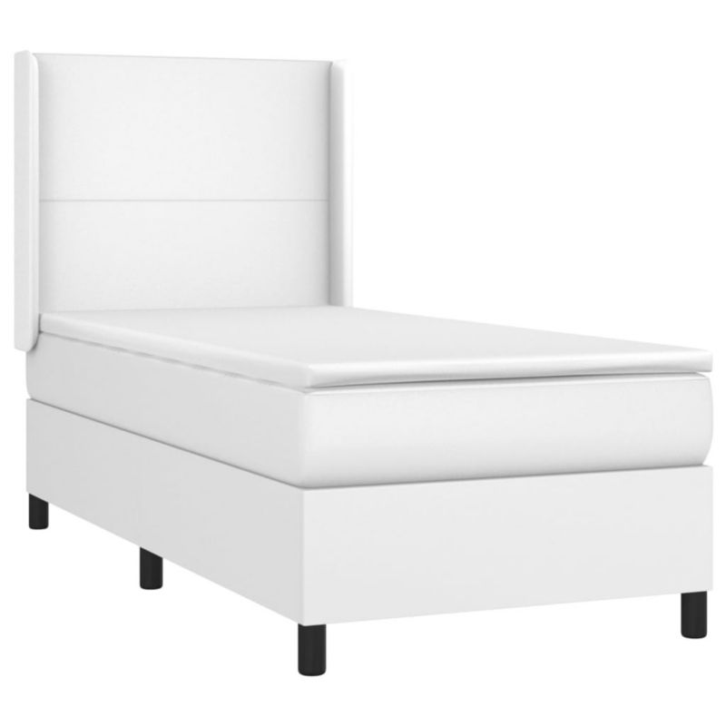Łóżko kontynentalne WaszeMeble 90x190 cm biała WM-3139236 1 szt.