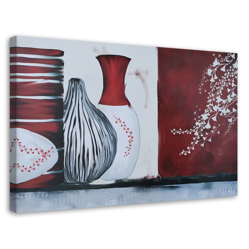 Obraz na płótnie Feeby Martwa natura - wazony 30x20cm 1szt