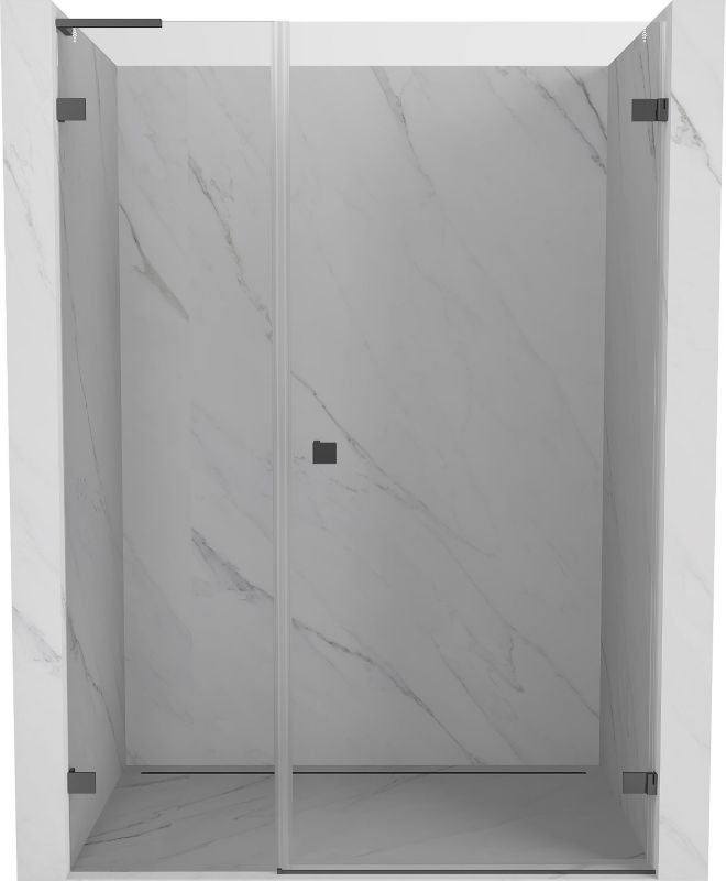 Drzwi prysznicowe Mexen Lunar-B L transparent 115x200 cm 1 szt.