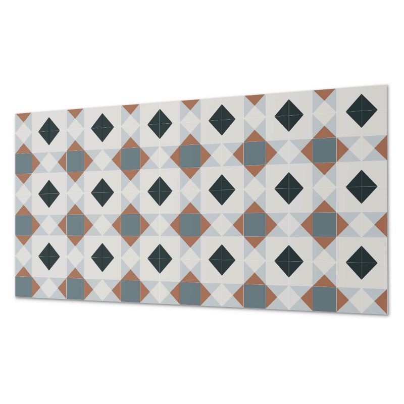 Winylowy Panel Z Grafiką ArtPrintCave 120x60 cm Geometryczny wzór kafli 1 szt.