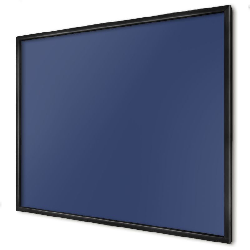 Ozdobna tablica na magnesy Wallfluent 80x60 Żywy granatowy w czarnej ramie 1szt