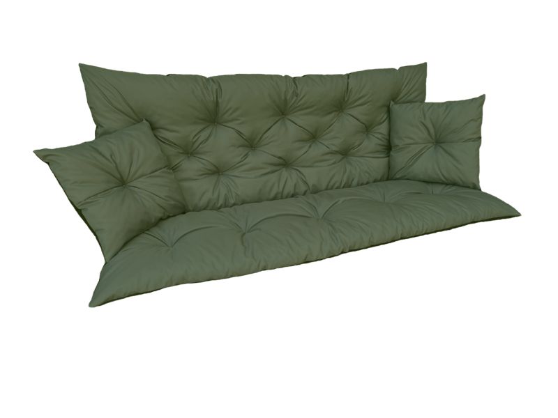 Poduszka na ławkę Artdesign huśtawkę 120x60x50 i 2 poduszki 1 kpl.