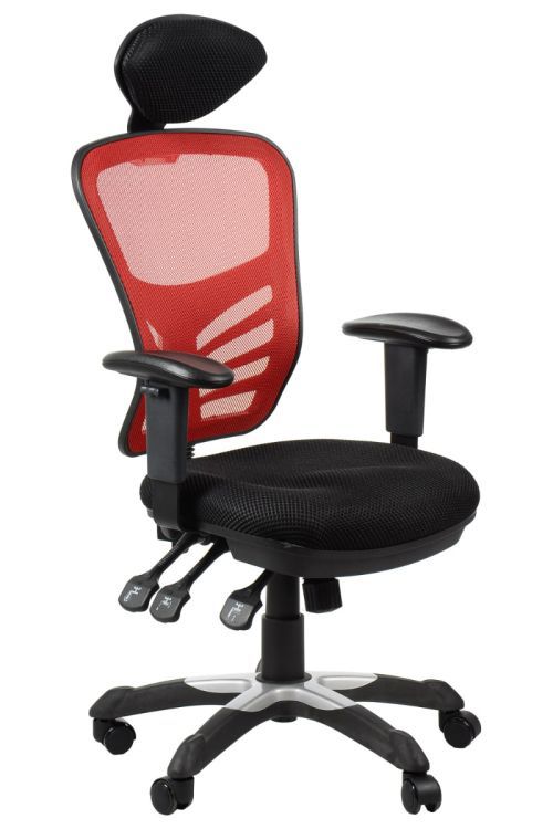 Fotel biurowy Stema HG-0001H czerwony 1 szt.