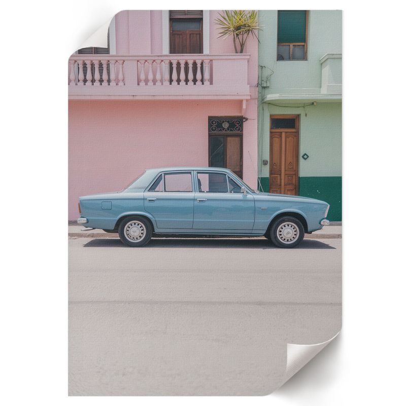 Plakat Premium ArtPrintCave 29,7x42 cm Retro auto Kometa 1 szt.
