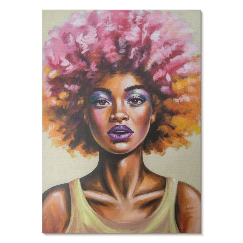 Obraz Plakat Canvas Tulup 21x29,7 cm (A4) Porter afroamerykanki Do salonu, biura, sypialni 1 szt.