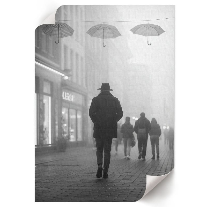 Plakat Do Łazienki ArtPrintCave 29,7x42 cm Miejski spacer Visual Echo 1 szt.