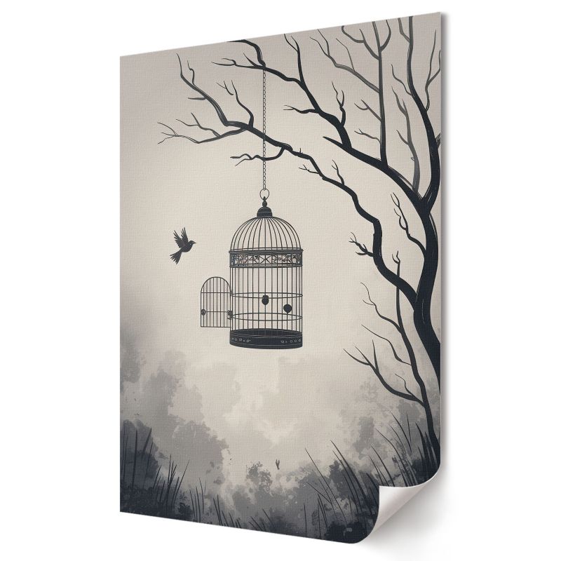 Plakat canvas Wallfluent Format A3 Ucieczka natury Formacja Artystyczna Baobab 1 szt.
