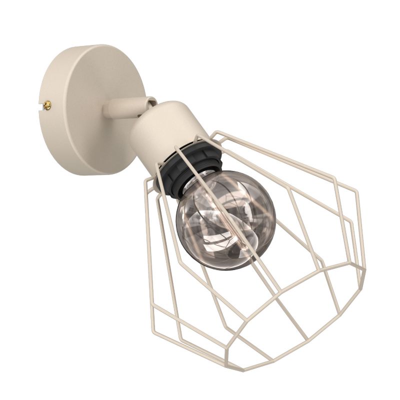 Kinkiet Luminex Parkla beżowy 1xE27x15W IP20 wym: 26x16x16cm - 1 szt.