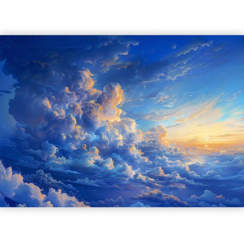 Fototapeta flizelinowa Artgeist 110g/m2 Tła i desenie niebieska 450x315 (9 części) 10029aa rolka 1 szt