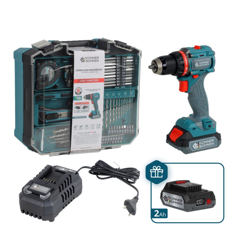 Zestaw Mistrzowski Bezprzewodowy KS ID20V-60 KIT 74 PLUS - 1 kpl