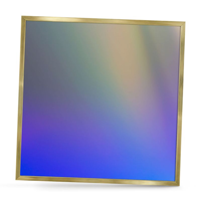 Tablica magnetyczna ozdobna ArtPrintCave 50x50 Subtelny gradient w złotej ramie 1szt