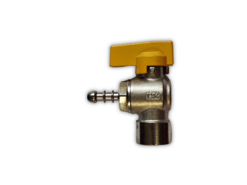 Zawór kątowy BIANCHI 1/2" do gazu propan-butan - 1 szt