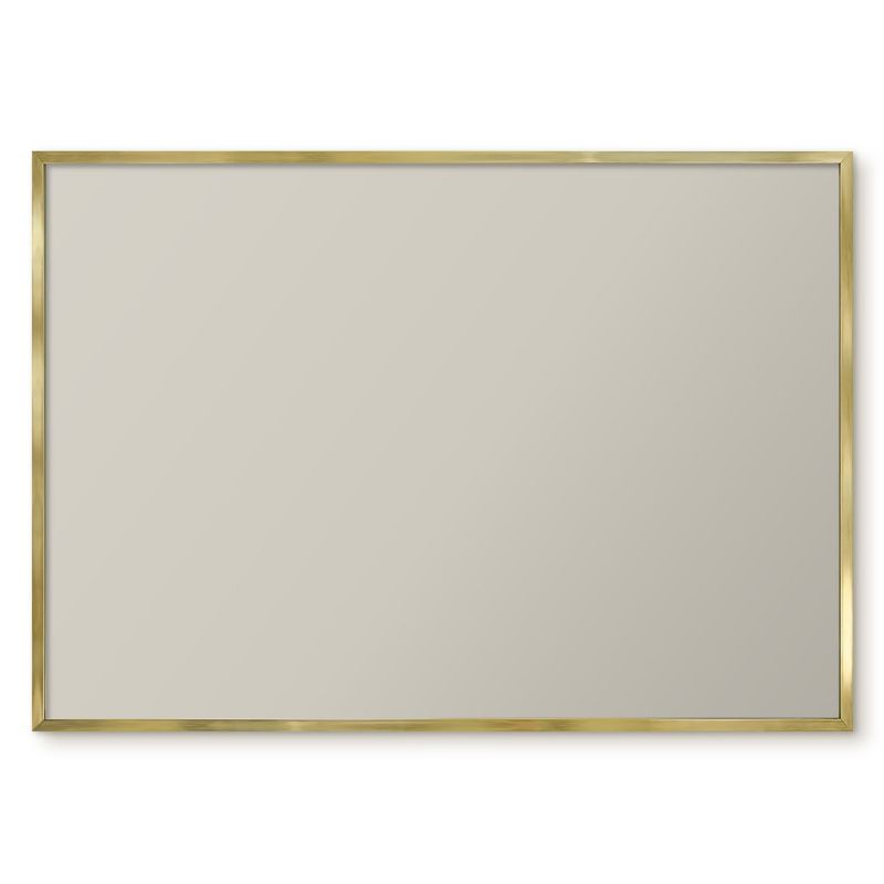 Tablica Magnetyczna Tulup 100x70 cm Ciepły kamienny - Złota rama Do sypialni, salonu 1 szt.