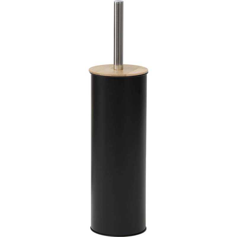 Szczotka toaletowa Timeless Black TENDANCE czarna metal i bambus 1 szt.