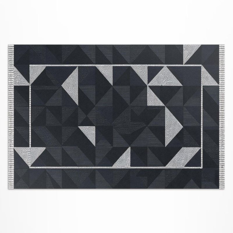 Winylowy Chodnik Zewnętrzny Wallfluent 150x225 cm Mozaika geometryczny wzór vintage 1 szt.