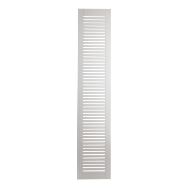 Drzwiczki ażurowe MDF lakierowany białe 140,6 x 59,4 cm KOLM 1szt.