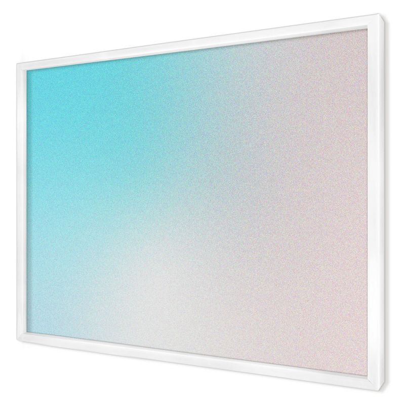Magnetyczna tablica ozdobna Wallfluent 70x50 Pastelowa abstrakcja w białej ramie 1szt