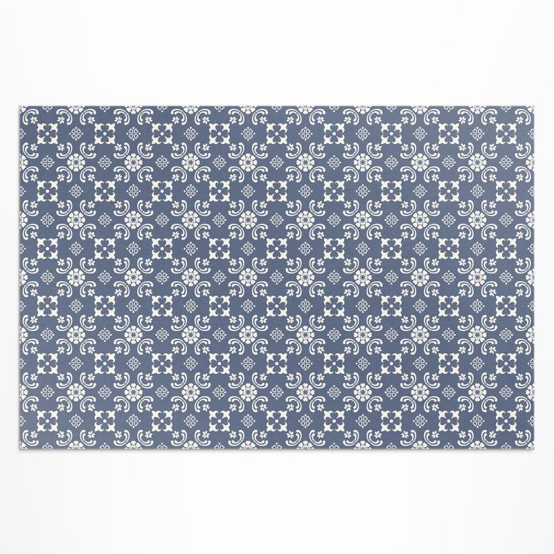 Dywan Winylowy Z Nadrukiem Wallfluent 140x210 cm Drobne ornament w eleganckim stylu 1 szt.