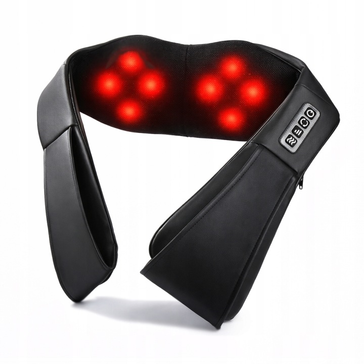 Masażer SHIATSU plecy kark AG127C czarny - Henryx24