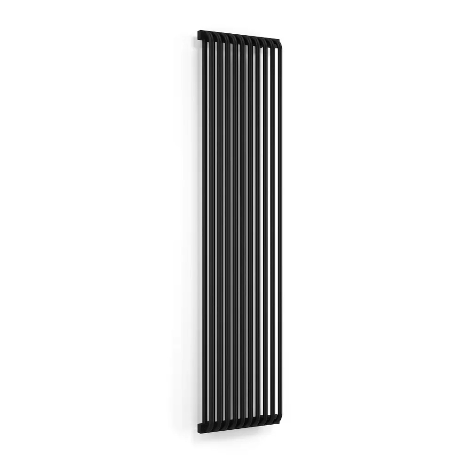 Terma Grzejnik DEL 180 x 42 cm czarny mat