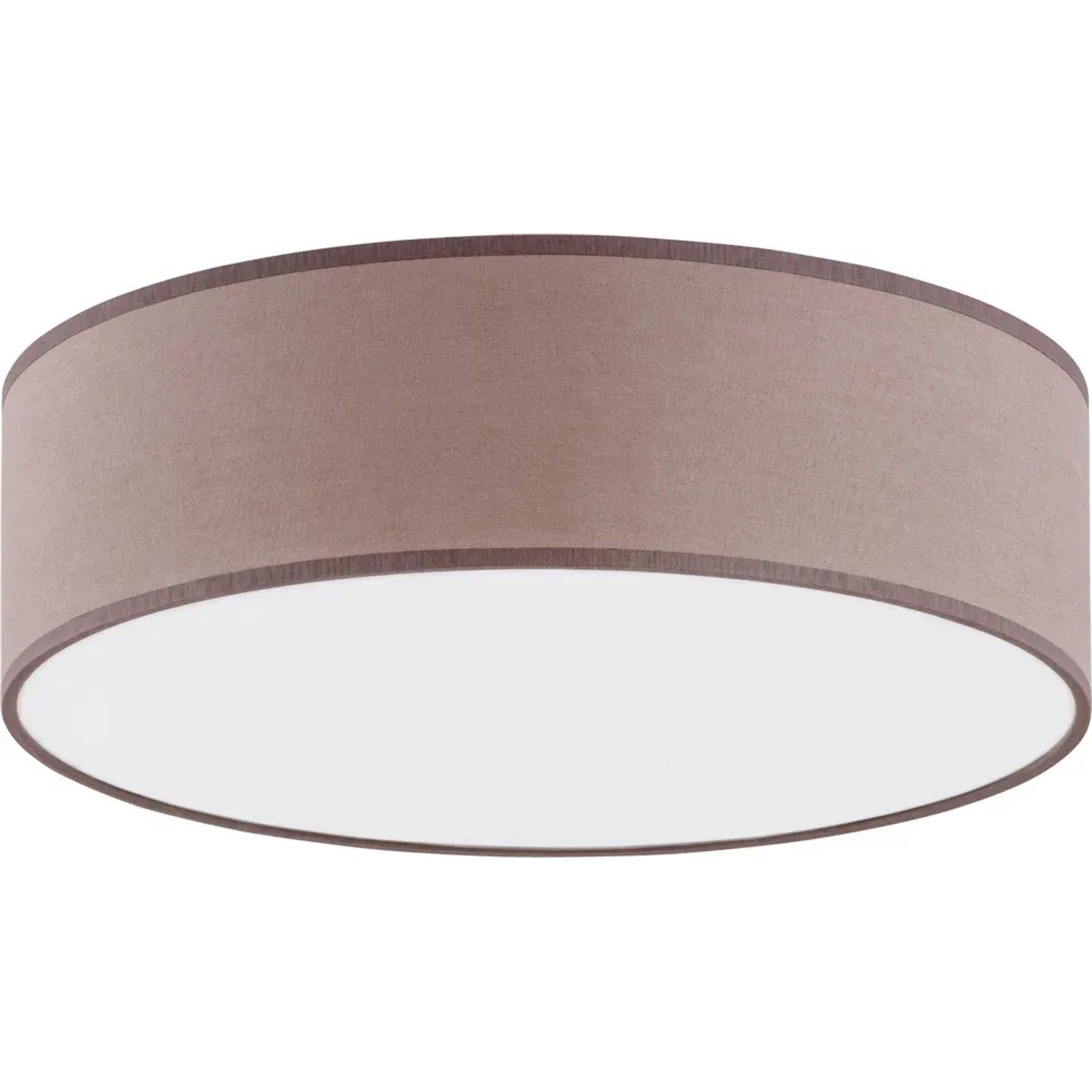 TK Lighting Lampa sufitowa RONDO śr. 50 cm 4x60W E27 kawowa