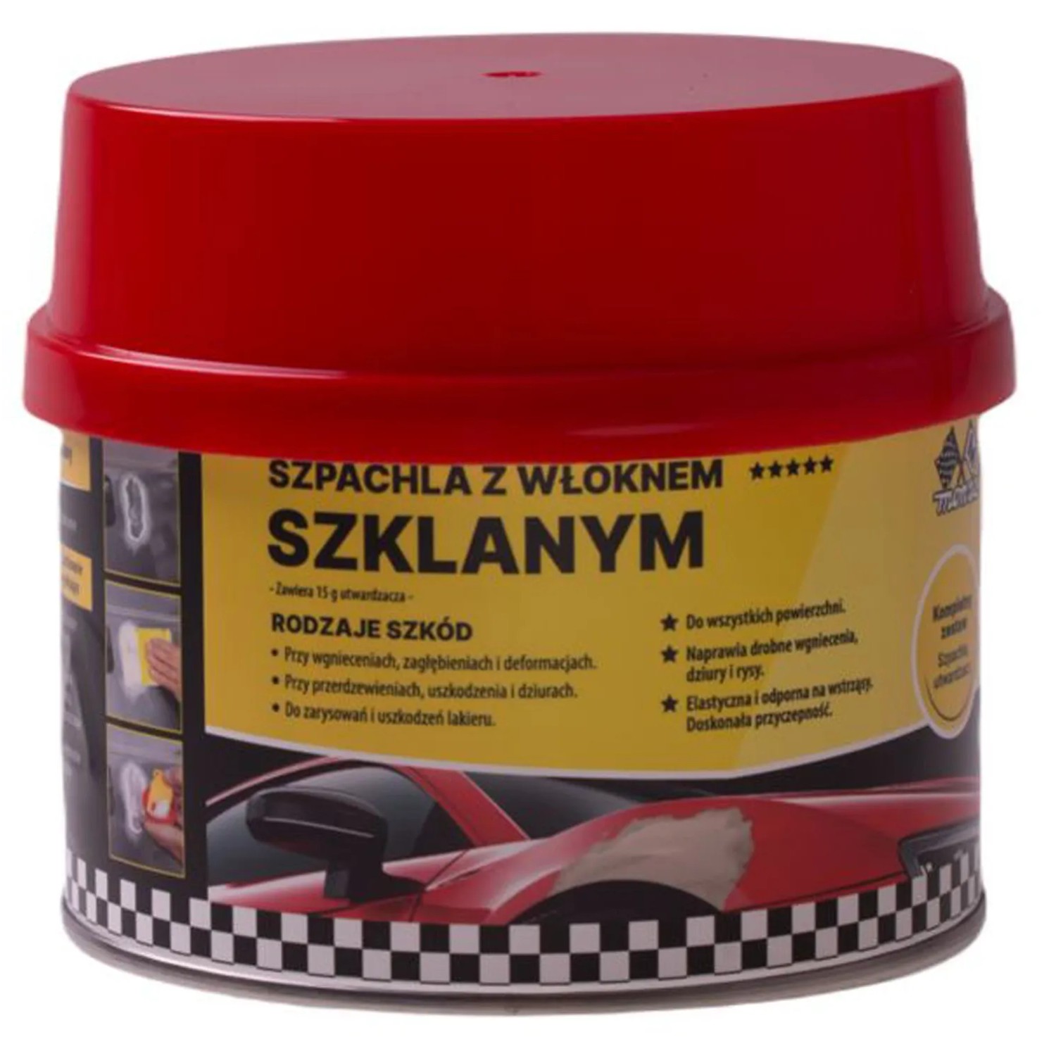 Monza Szpachla z włóknem szklanym 500 g