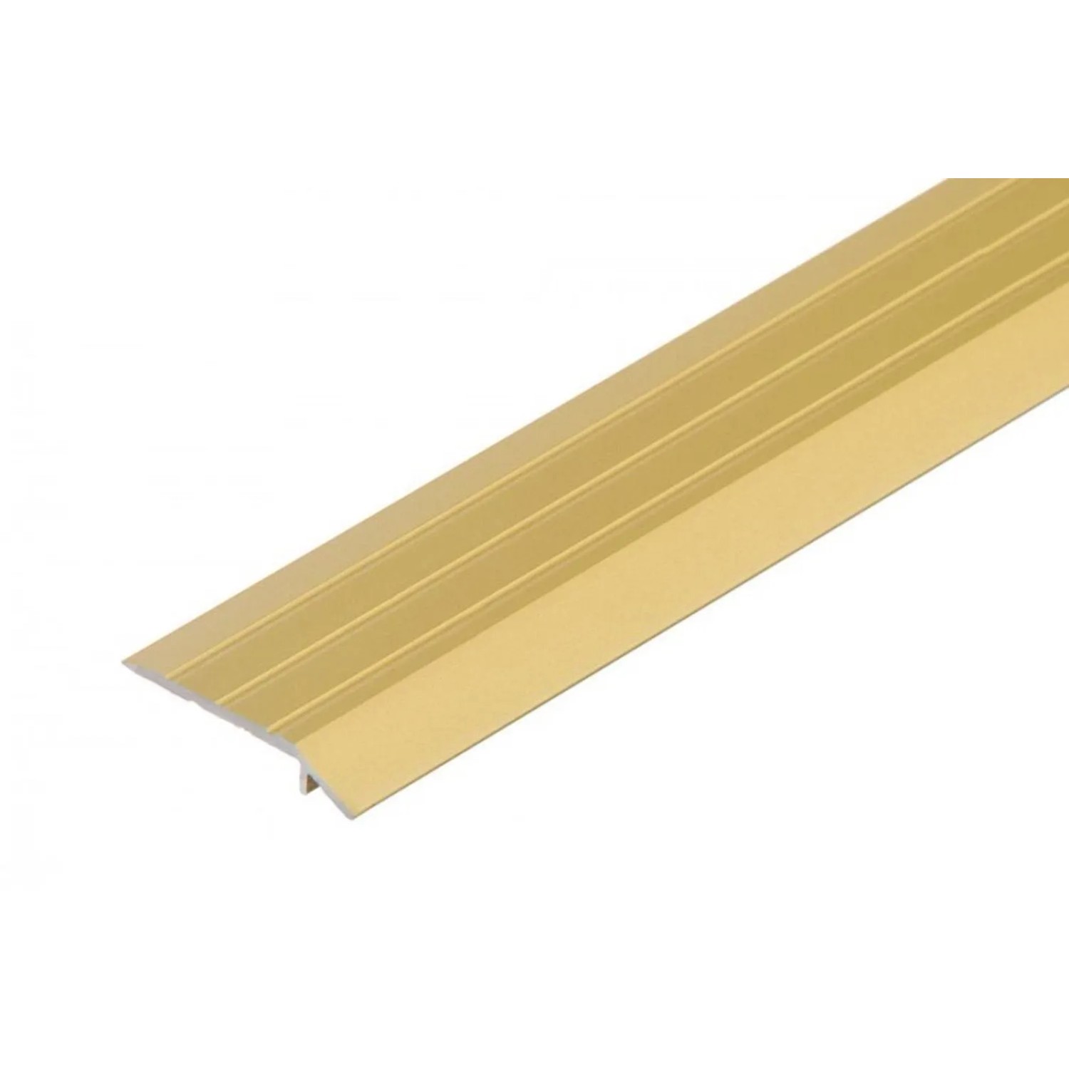 Cezar Profil progowy skośny Złoty aluminiowy 5x30x1000