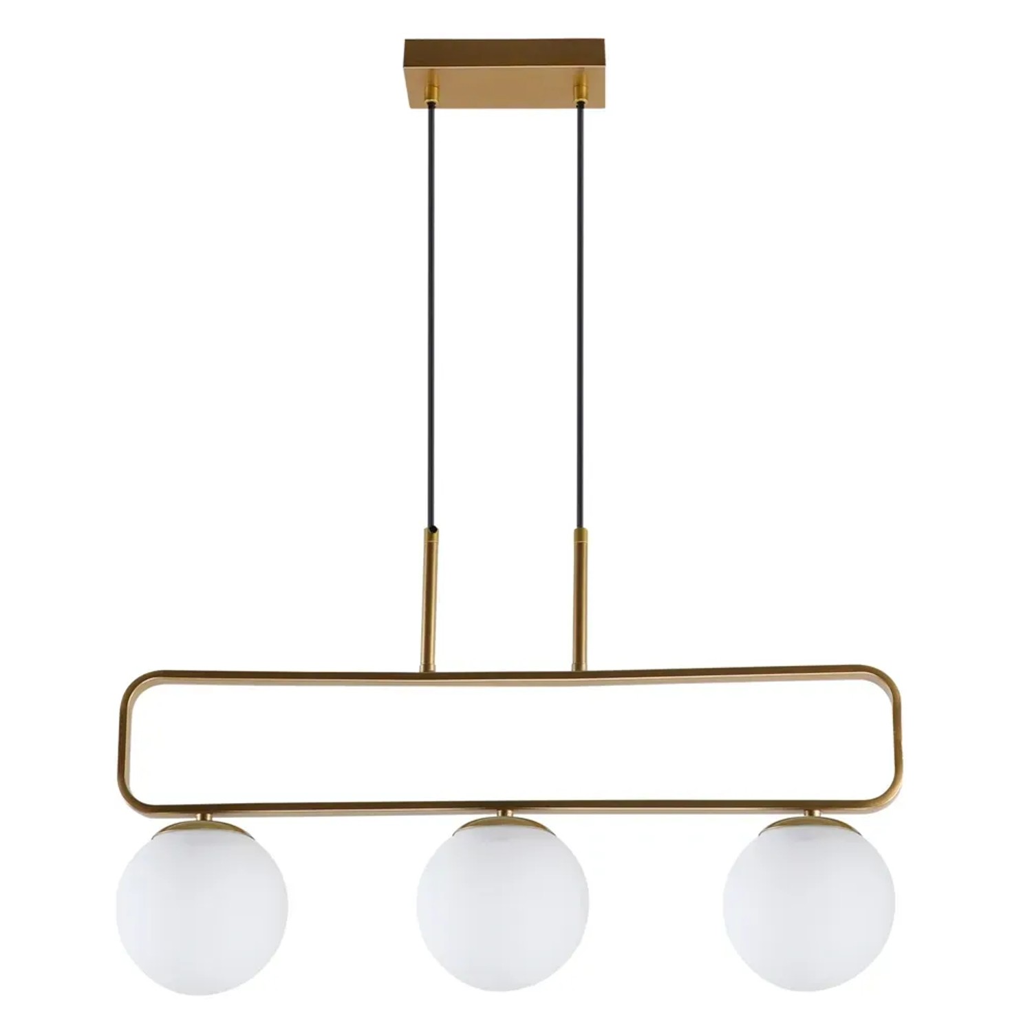 Candellux Lampa wisząca JOVE mosiądz 3xG9