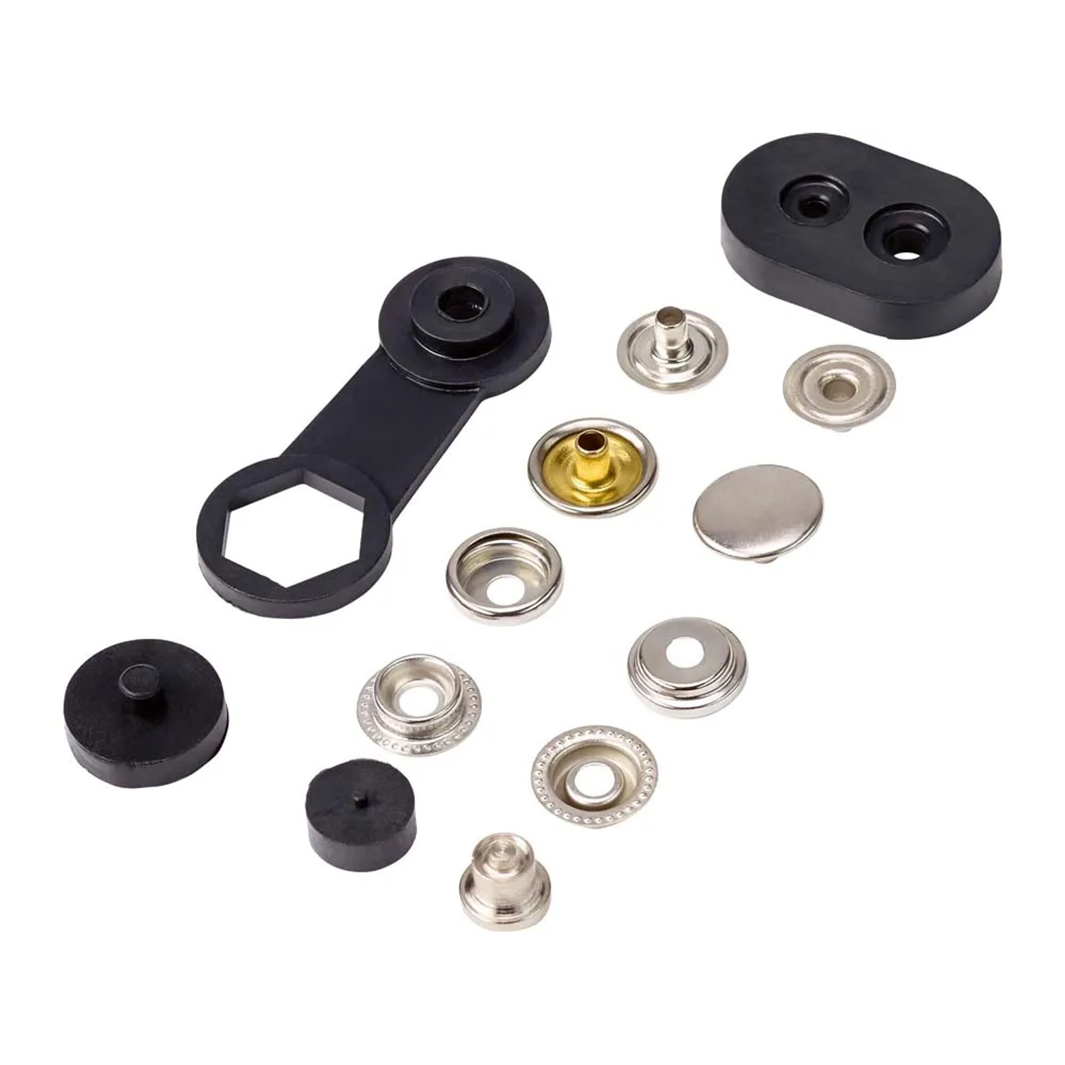 Guziki do plandeki zaciskowe 3,5 x 15 mm 10 szt.