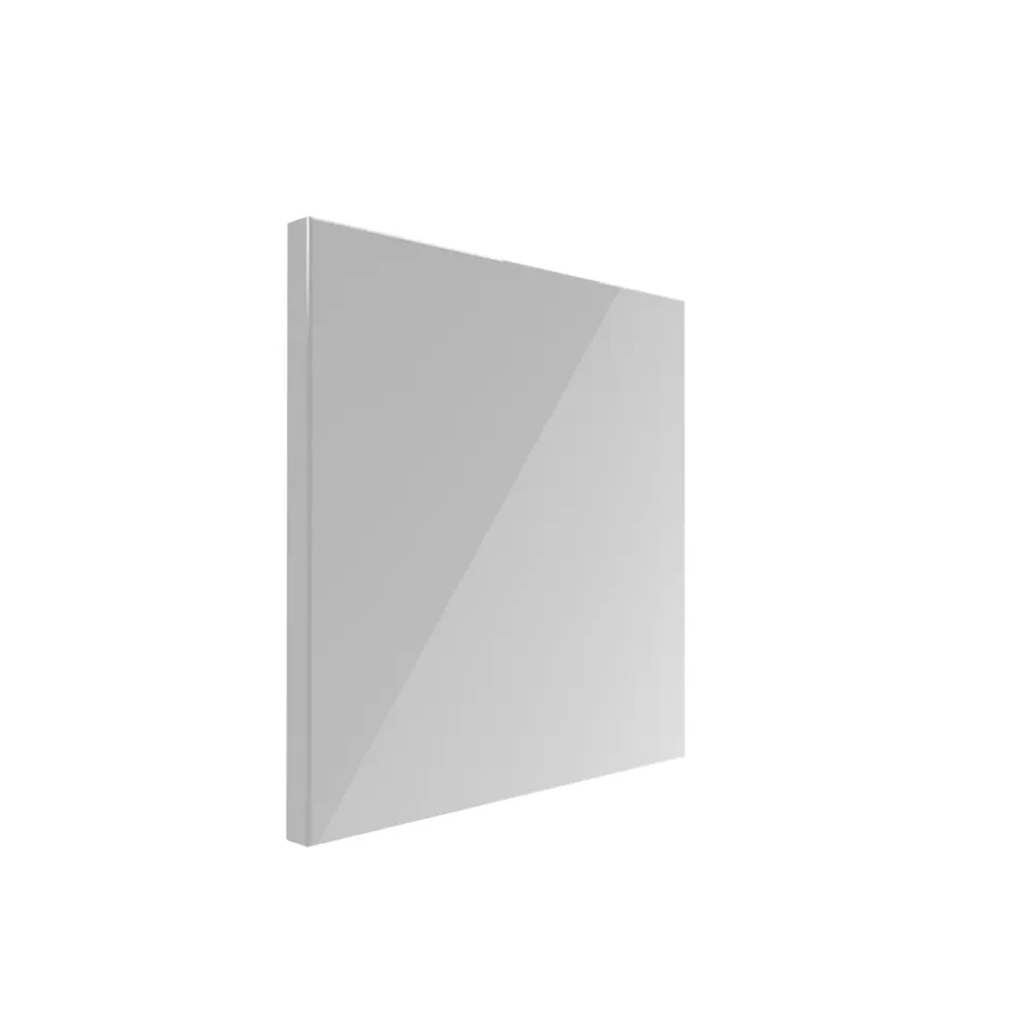 Zaślepka do korpusu górnego Verona 31,5 x 35,6 cm grey metal