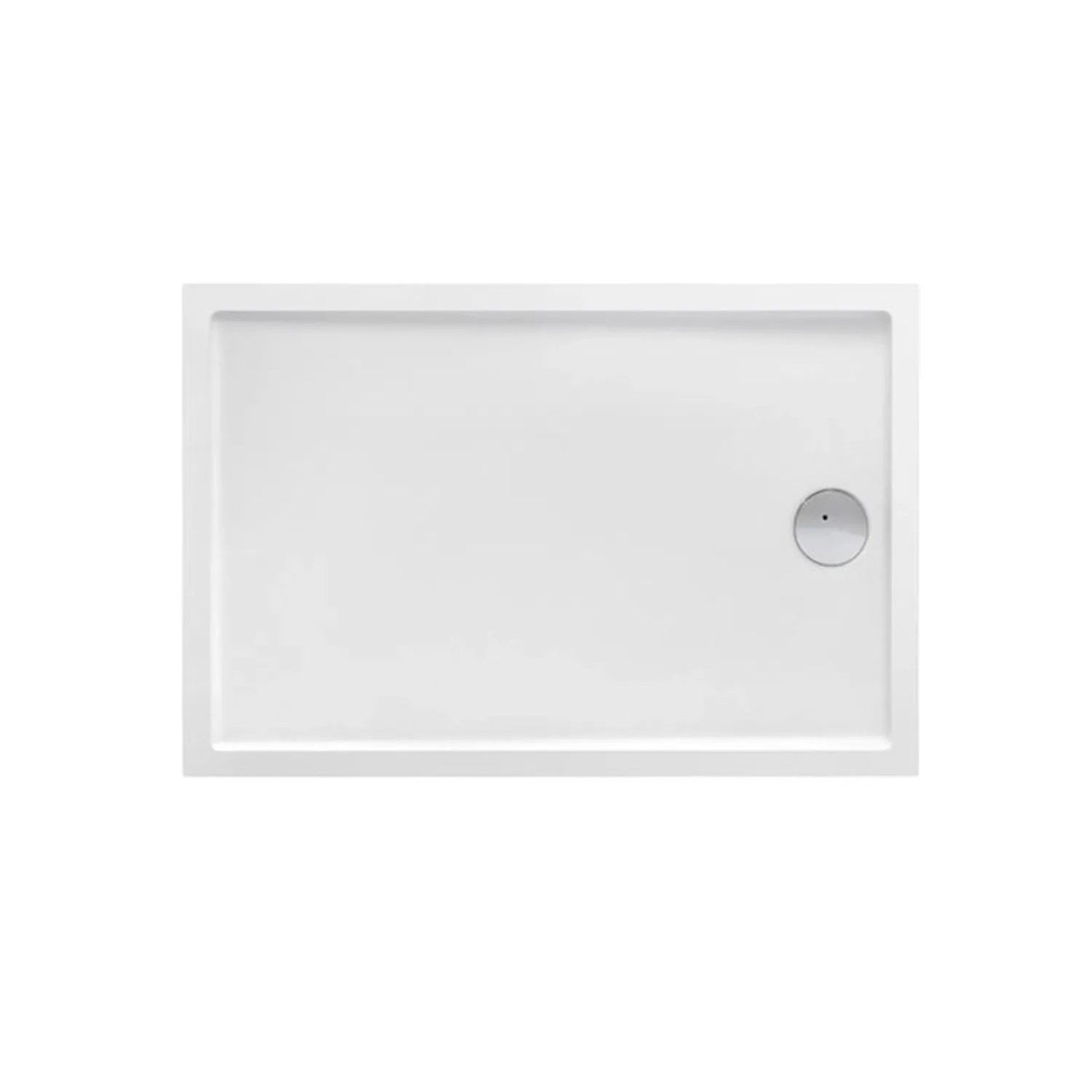 Roca Brodzik prostokątny Granada C akryl biał 13,5x90x100 cm