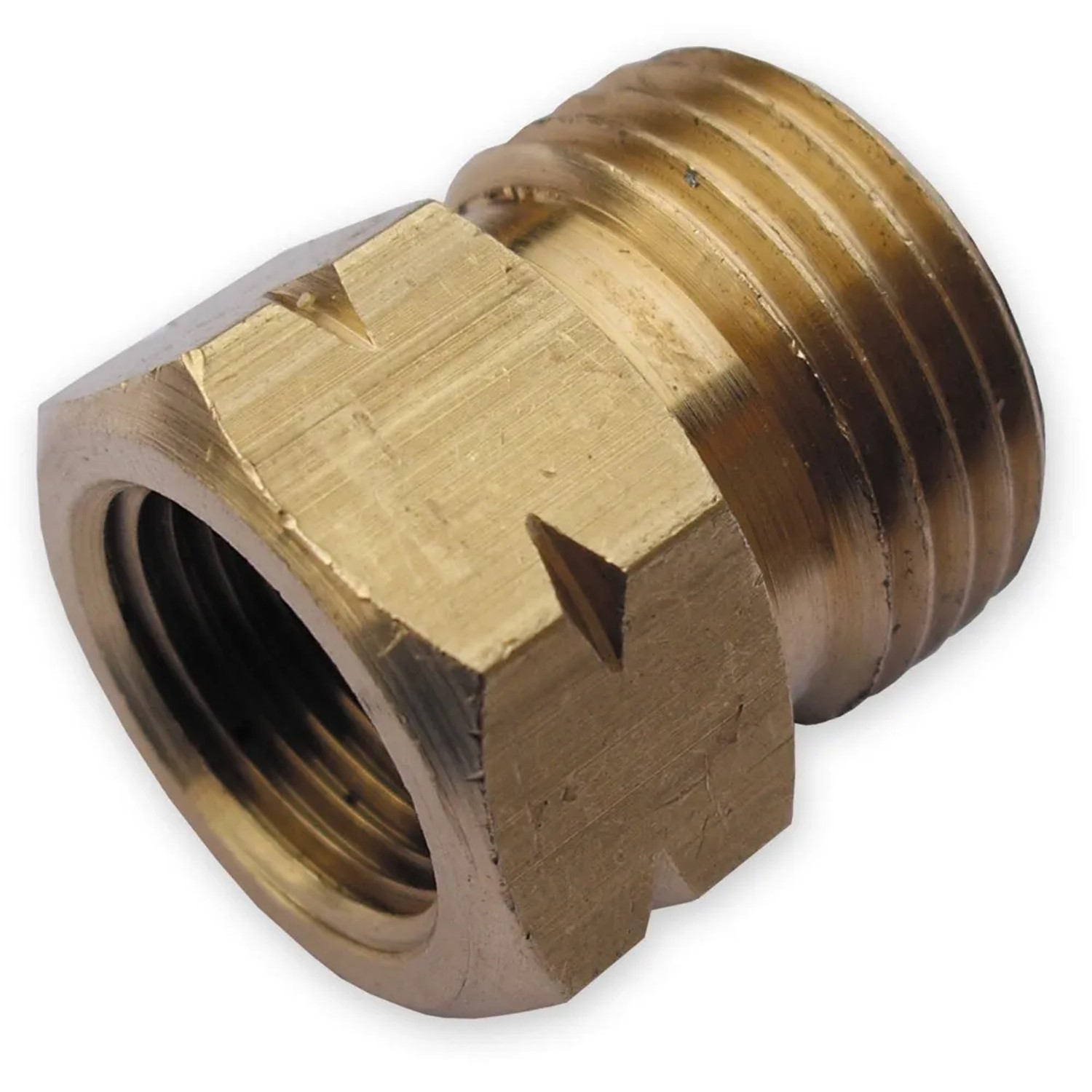 Hydroland Redukcja mosiężna do butli turystycznej Gz 21,8 mm x Gw 3/8"