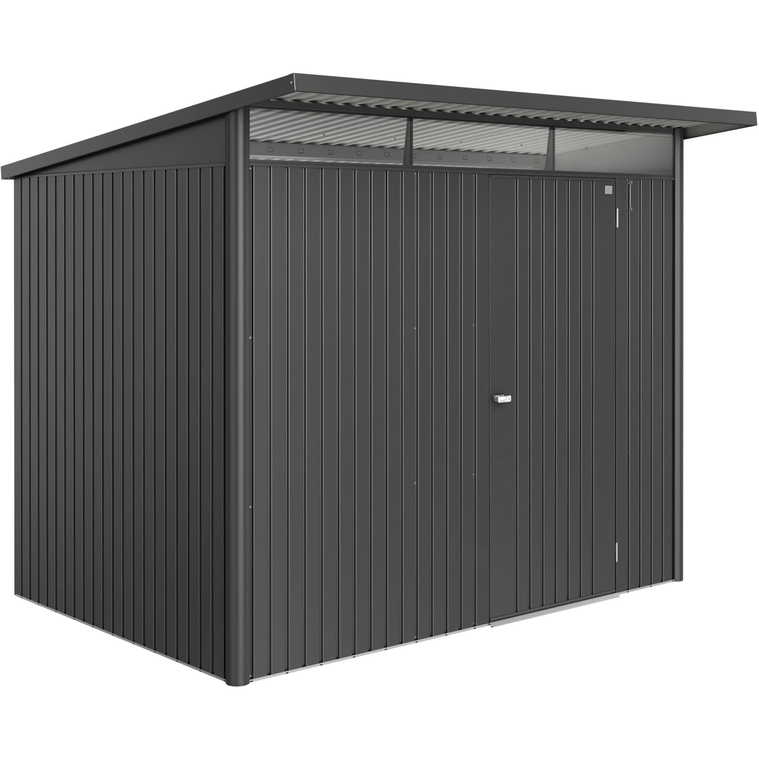 Biohort Domek ogrodowy AvantGarde ECO A5 ciemnoszary metalik - 260 x 220 cm