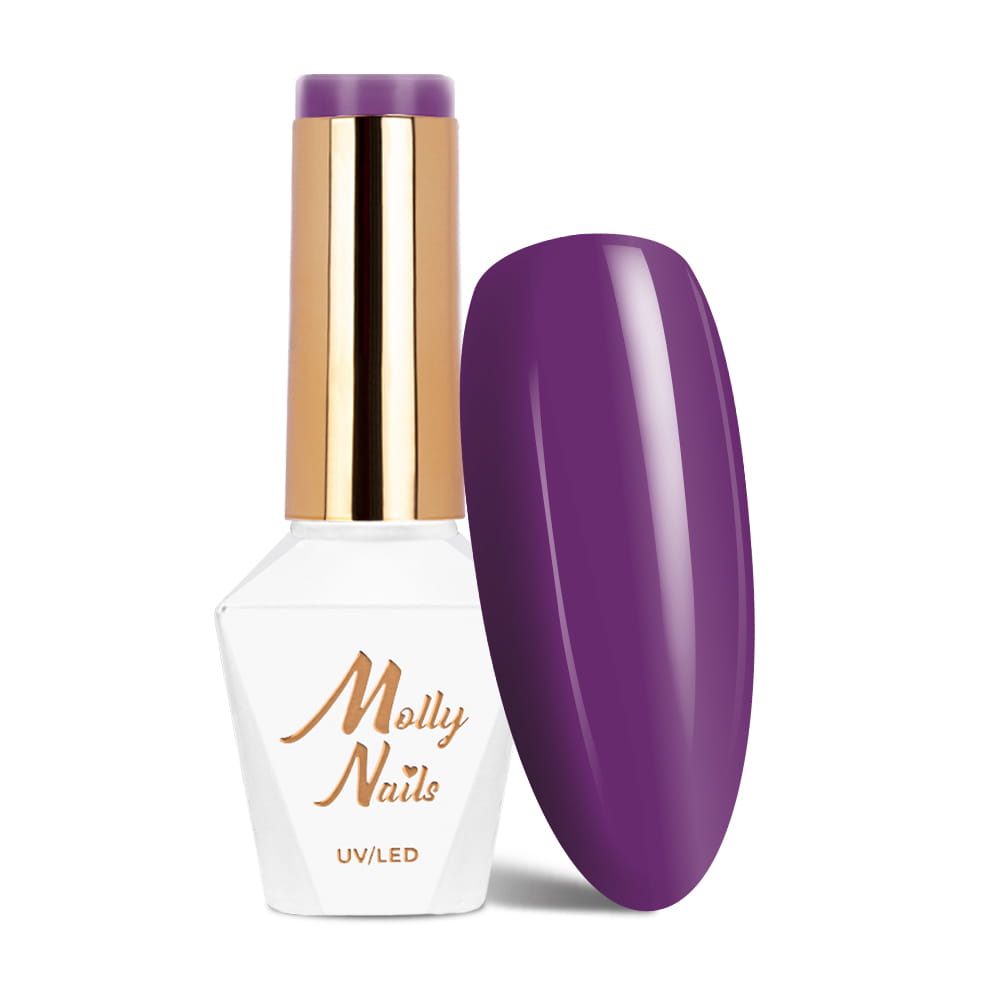 Lakier hybrydowy LED/UV Gel Polish Molly Nails Energize Nr 492 Magnetique HEMA/Di-HEMA Free 8g